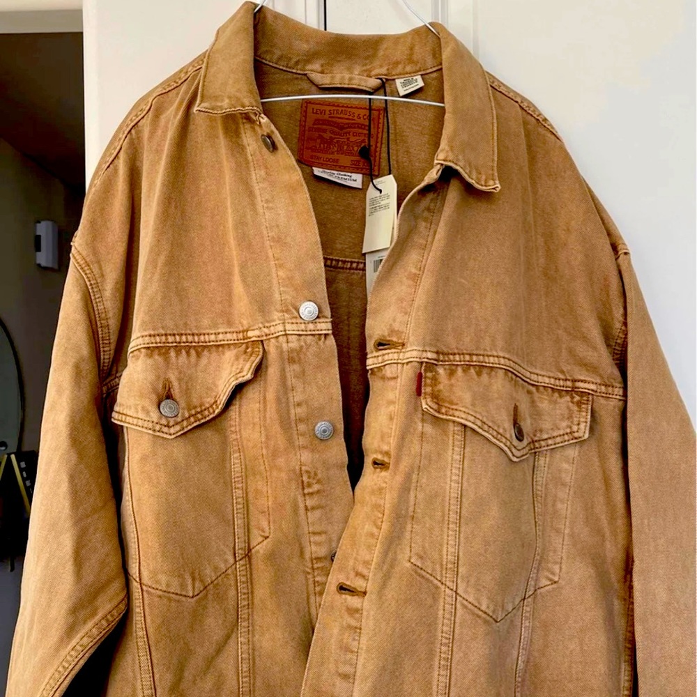 Brown Levi Jean Jacket